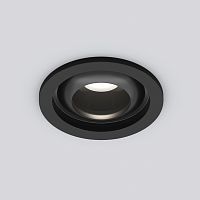 Встраиваемый точечный светодиодный светильник Elektrostandart Luss 25022/LED 5W 4200K BK черный