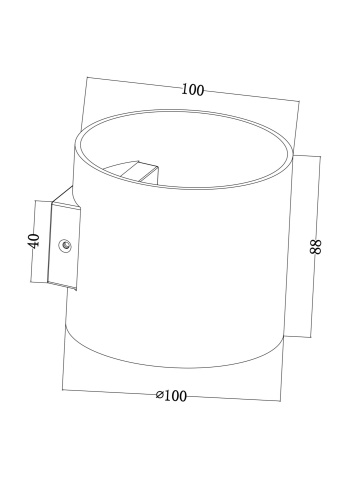 Бра Maytoni Rond C066WL-01MG фото 10