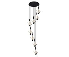 Подвес Баттерфляй черный d40 h250 Led 8*6W (4000K) 08444-8A,29