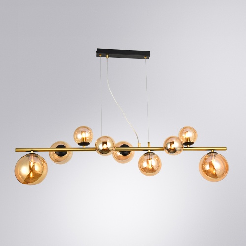 Подвесная люстра Arte Lamp GEMINI A2243SP-9PB фото 3