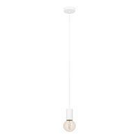 Люстра Eglo POZUETA 1, 1X40W (E27), H1100, ?65, сталь, белый
