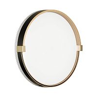 Светильник Sonex PALE SN пластик/белый/черный/золотой LED 30Вт 4000К D340 IP43 OLIDI BLACK  7647/CL