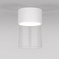 Светильник потолочный светодиодный Elektrostandard Lumen 10W 4000К белый/прозрачный 25047/LED
