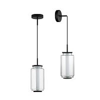 Подвесной Odeon Light светильник черный/прозрачный/металл/стекло/акрил  LED 11W 3000K 720Лм JAM 5409/11L
