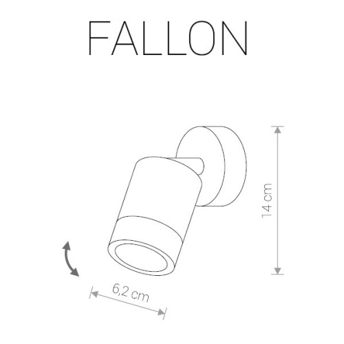 Cветильник уличный фасадный FALLON 9552 фото 3