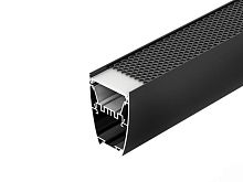 Профиль Arlight LINE-5075-U-HONEYCOMB-2000 BLACK