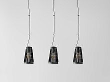 Светильник Singularis craft Aviator Trio черный муар 1000*320*340