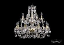 Люстра Bohemia Ivele Crystal 1406/10+5/240/2d G