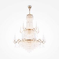 Подвесная хрустальная люстра Maytoni Palace DIA890-PL-42-G