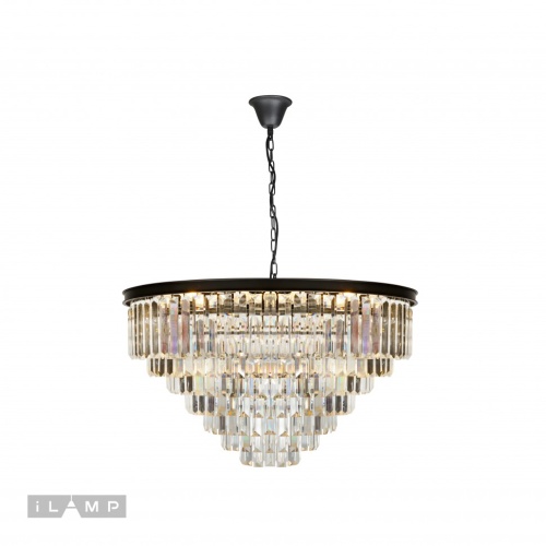 Подвесная люстра iLAMP Triumph 6101-800 BK фото 3