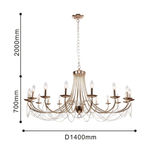 Подвесная люстра F-Promo Plini 2591-18P фото 12