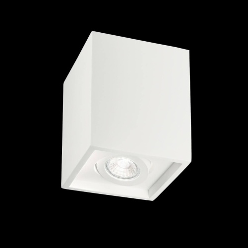 Светильник потолочный Ideal Lux Oak PL1 Square Bianco фото 4