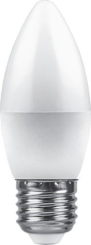 Лампа светодиодная Feron 9W E27 4000K 25937