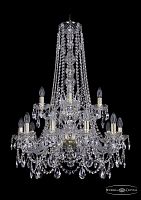 Люстра Bohemia Ivele Crystal 1411/10+5/240/h-94/2d G