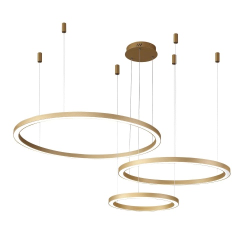 Люстра Crystal Lux FORTUNA SP158W LED GOLD фото 3