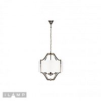 Подвесная люстра iLAMP Divole P2442-6 Nickel