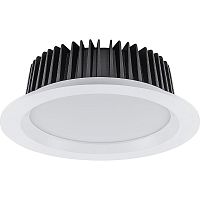 Светодиодный светильник Feron AL253 встраиваемый 40W 2700K белый серия MarketBright 49000
