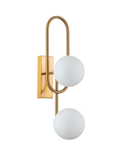 Настенный светильник 11015/2W Brass фото 4
