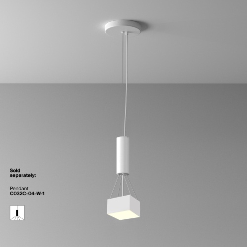 Потолочный светильник Maytoni  C032CL-12W3K-SQ-W фото 4