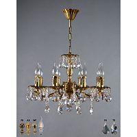 Подвесная люстра BENISA 2226/8 AB Tear Drop