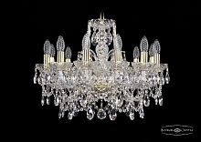 Подвесная люстра Bohemia Ivele Crystal 1411/12/195 G