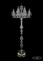 Торшер Bohemia Ivele Crystal 1402T1/8+4/195-165 G