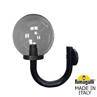 Светильник уличный настенный Fumagalli GLOBE 300 modern черный, дымчатый G31.251.000.AZE27
