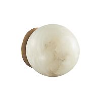 Потолочный светильник Odeon Light латунь/металл/алебастр IP20 LED 5W 3000/4000 MARBELLA 6684/5CL