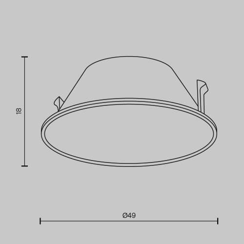 Комплектующие для светильника Technical Ring057-7-MG фото 6