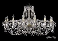 Подвесная люстра Bohemia Ivele Crystal 1402/16/400 G