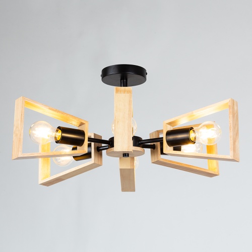 Потолочный светильник Arte Lamp BRUSSELS A8030PL-6BK фото 3