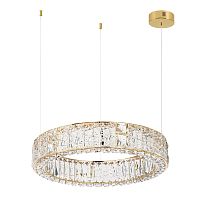 Люстра Odeon Light золото/прозрачный/металл/хрусталь/стекло LED 70W 3700K VERSION 5071/70L