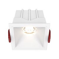 Встраиваемый светильник Maytoni Downlight Alfa LED DL043-01-10W3K-SQ-W