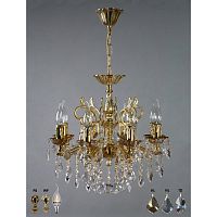 Подвесная люстра LEON Ambiente 2128/8 WP New Leaf