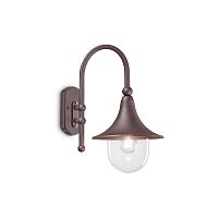 Уличный настенный светильник Ideal Lux Cima AP1 Coffee
