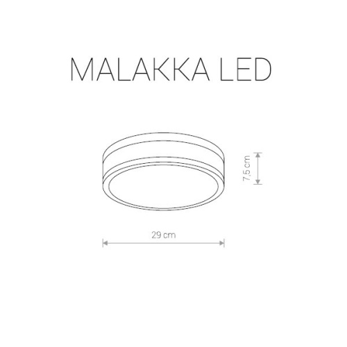 Потолочный светильник MALAKKA LED 9501 фото 4