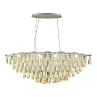 Светильник подвесной ST-Luce Faenza Серебристый/Белый, Золотистый E14 8*40W SL1517.103.08