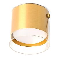Светильник потолочный Feron HL389 48796 Barrel LUMINA GX53 12W 230V, золото