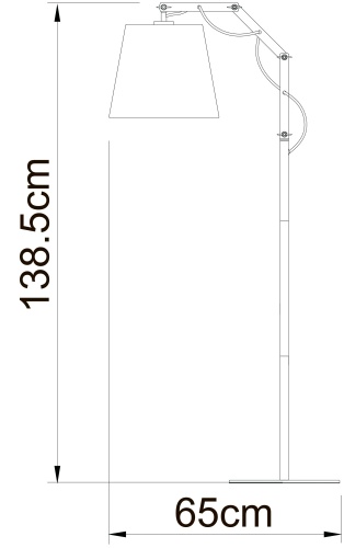 Светильник напольный Arte Lamp Pinoccio A5700PN-1WH фото 12