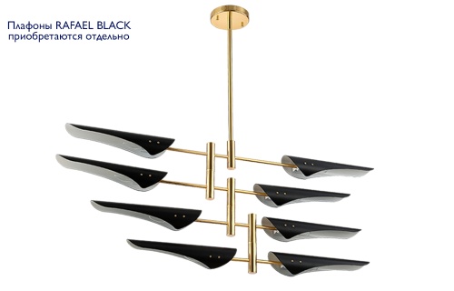 Люстра Crystal Lux RAFAEL SP8 GOLD фото 3