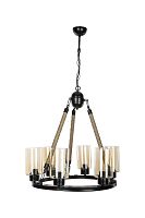 Люстра подвесная Toplight Ada TL1634R-06BK
