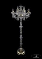 Торшер Bohemia Ivele Crystal 1409T1/8+4/195-165 G