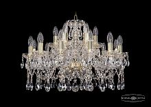 Подвесная люстра Bohemia Ivele Crystal 1413/12+6/220 G