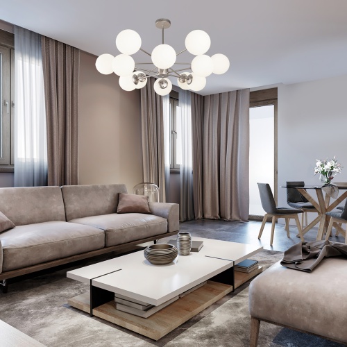 Светильник на штанге Nickel ESCADA ETHEREAL 2110/12P фото 4