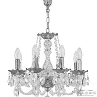 Люстра Bohemia Ivele Crystal 1601/8/141 Ni