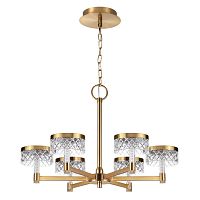 Люстра Odeon Light L-VISION ODL24 445 FIVRE античн.бронза/металл/акрил LED 36W 4000K 2596лм  5032/36L