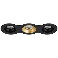 Комплект из светильников и рамки  Lightstar Domino D637070307