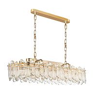 Люстра Odeon Light HALL ODL24 503 BULLON золото/прозрачный/металл/хрусталь E14 12*40W  5069/12