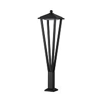Уличный светильник Odeon Light NATURE ODL24 черный/металл IP65 LED 12W 4000K AC85-265V BEARITZ 6655/12GL