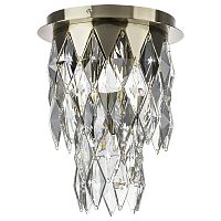 Люстра Lightstar LIMPIO 6х28W G9 БРОНЗА/ПРОЗРАЧНЫЙ 722063